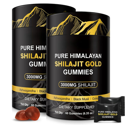 Blueberry Shilajit - 60 Vegan Gummies